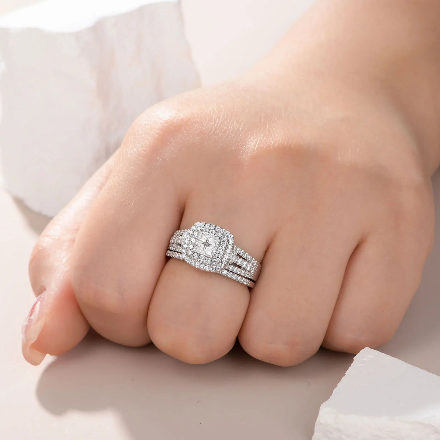 Nexin - Luxe ring van 925K sterling zilver!