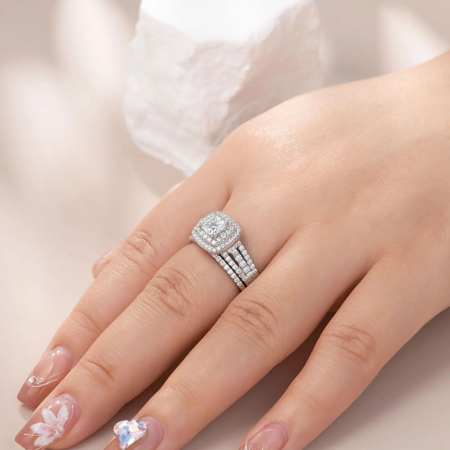 Nexin - Luxe ring van 925K sterling zilver!